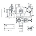 2Jymz Hochdruckpumpe Köpfe Hydraulikmessungspumpe